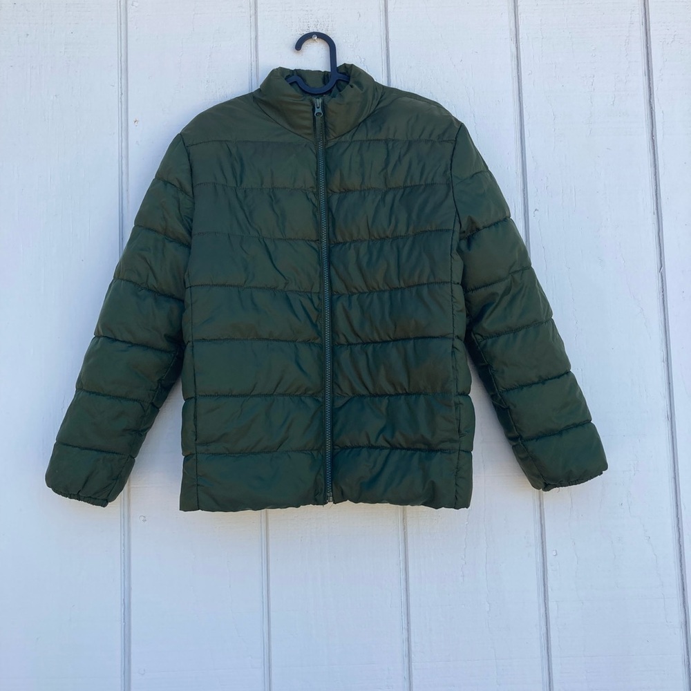 Place Puffer Green Boys XL